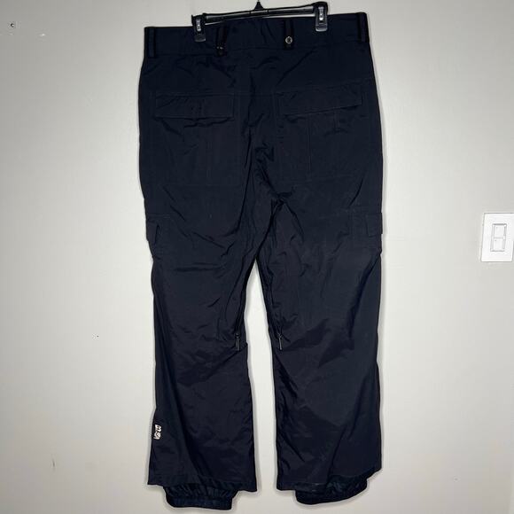Bonfire Snowboarding Company Snow Pants Men's Sz XL Spectral Classic Fit Black - Picture 8 of 14